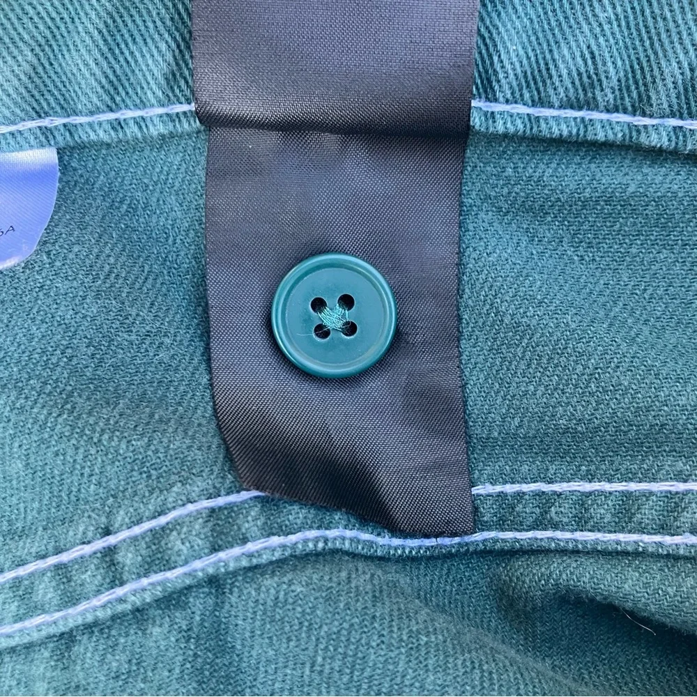 H&M Women's Green Cargo Pants, Size 8 - Picture 3 of 11